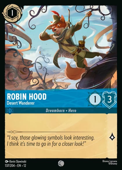 Robin Hood - Desert Wanderer, Wilds Unknown 137/204