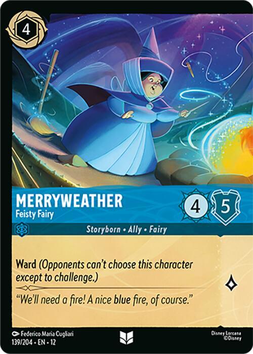 Merryweather - Feisty Fairy (Foil), Wilds Unknown 139/204
