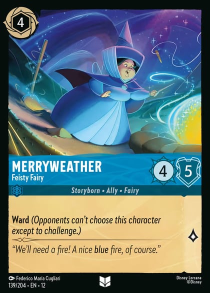 Merryweather - Feisty Fairy, Wilds Unknown 139/204
