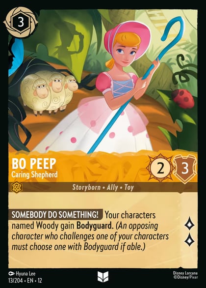Bo Peep - Caring Shepherd, Wilds Unknown 13/204