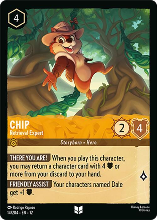 Chip - Retrieval Expert, Wilds Unknown 14/204