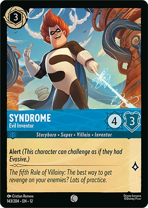 Syndrome - Evil Inventor, Wilds Unknown 143/204