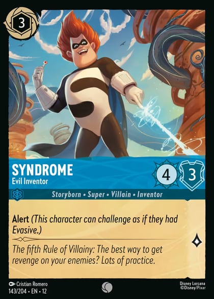 Syndrome - Evil Inventor, Wilds Unknown 143/204