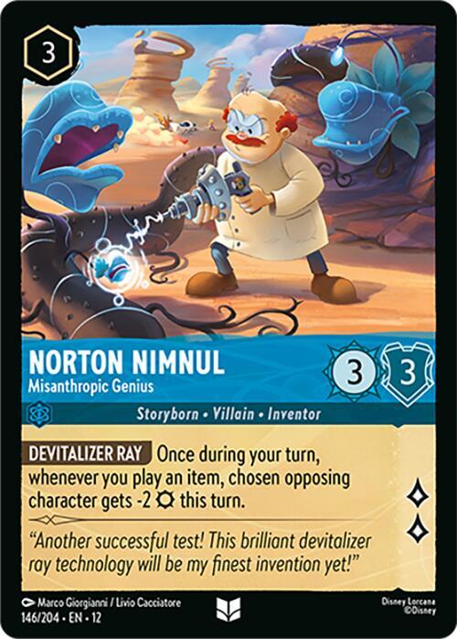 Norton Nimnul - Misanthropic Genius, Wilds Unknown 146/204