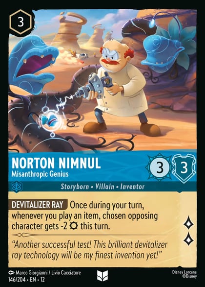 Norton Nimnul - Misanthropic Genius, Wilds Unknown 146/204