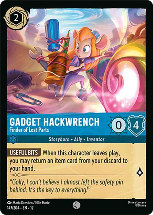 Gadget Hackwrench - Finder of Lost Parts, Wilds Unknown 147/204