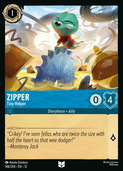 Zipper - Tiny Helper, Wilds Unknown 148/204