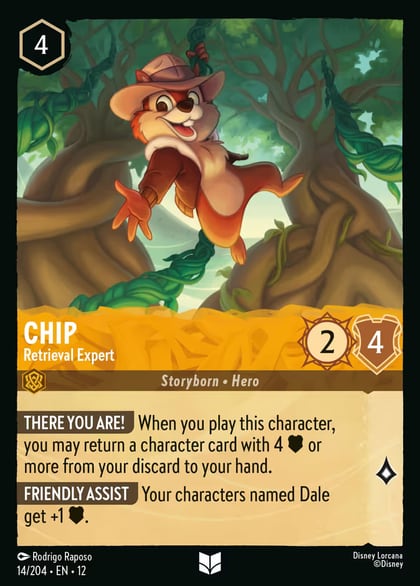 Chip - Retrieval Expert, Wilds Unknown 14/204
