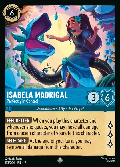 Isabela Madrigal - Perfectly in Control, Wilds Unknown 153/204