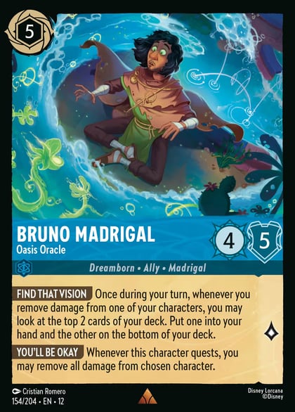 Bruno Madrigal - Oasis Oracle, Wilds Unknown 154/204