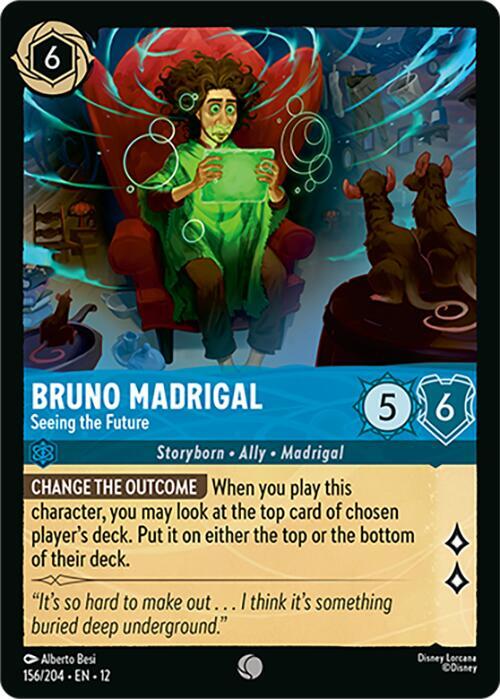 Bruno Madrigal - Seeing the Future, Wilds Unknown 156/204