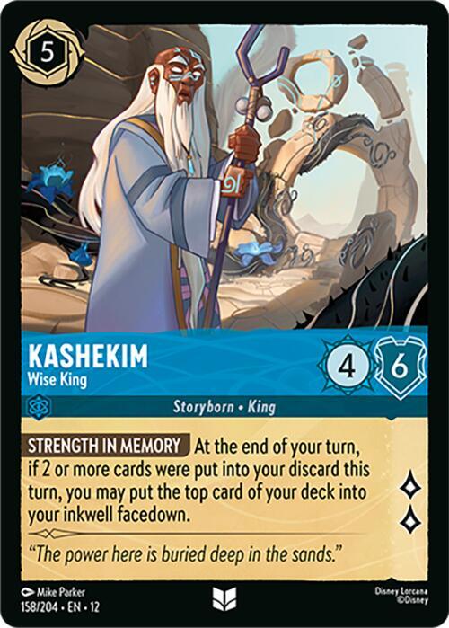 Kashekim - Wise King, Wilds Unknown 158/204