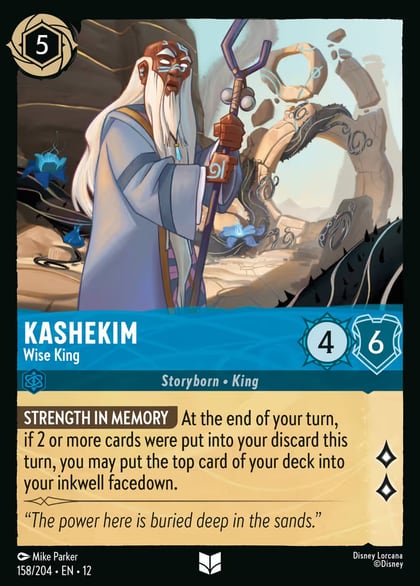Kashekim - Wise King, Wilds Unknown 158/204