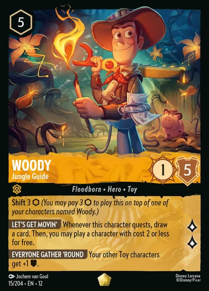 Woody - Jungle Guide, Wilds Unknown 15/204