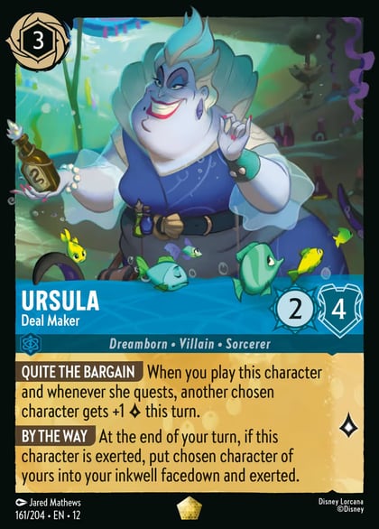Ursula - Deal Maker, Wilds Unknown 161/204