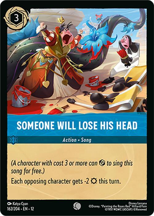 Someone Will Lose His Head, Wilds Unknown 162/204