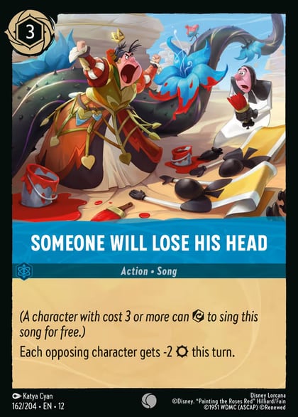 Someone Will Lose His Head, Wilds Unknown 162/204