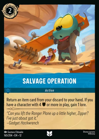 Salvage Operation, Wilds Unknown 165/204