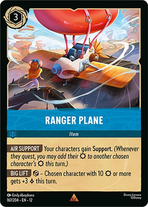 Ranger Plane, Wilds Unknown 167/204