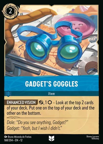 Gadget's Goggles, Wilds Unknown 168/204