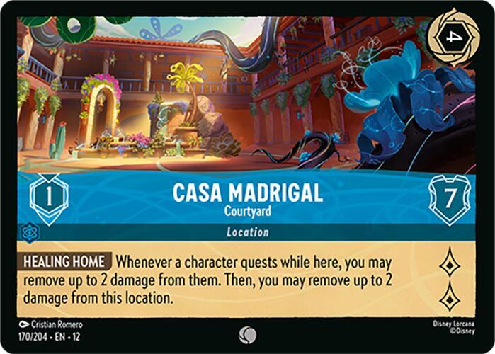 Casa Madrigal - Courtyard, Wilds Unknown 170/204