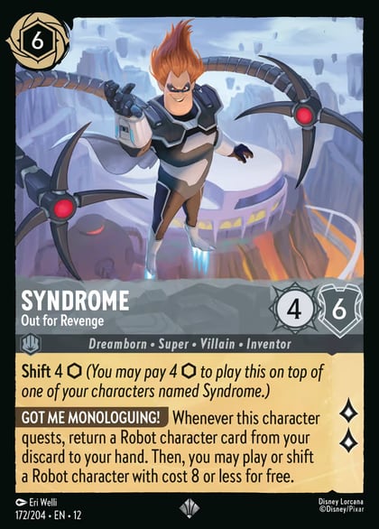 Syndrome - Out for Revenge, Wilds Unknown 172/204
