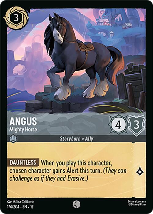 Angus - Mighty Horse, Wilds Unknown 174/204