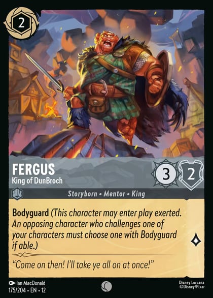 Fergus - King of DunBroch, Wilds Unknown 175/204