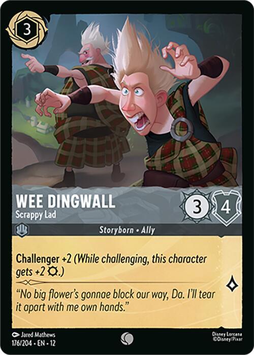 Wee Dingwall - Scrappy Lad, Wilds Unknown 176/204