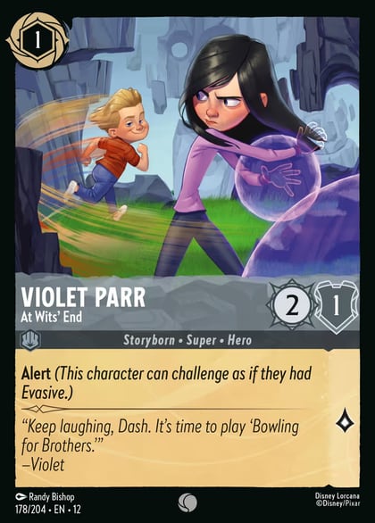 Violet Parr - At Wits' End, Wilds Unknown 178/204