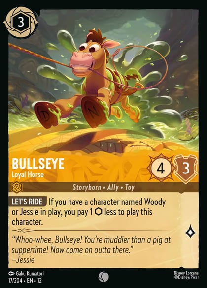 Bullseye - Loyal Horse, Wilds Unknown 17/204