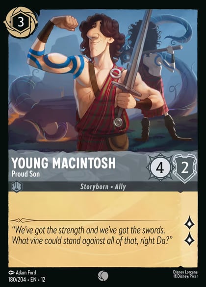 Young Macintosh - Proud Son, Wilds Unknown 180/204