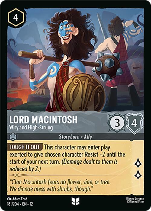Lord Macintosh - Wiry and High-Strung, Wilds Unknown 181/204