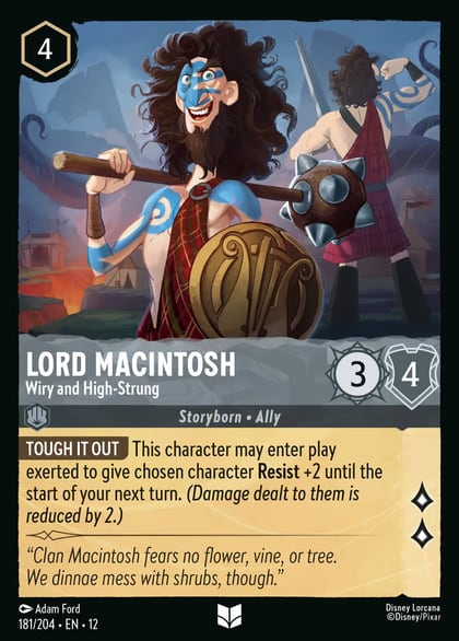 Lord Macintosh - Wiry and High-Strung, Wilds Unknown 181/204