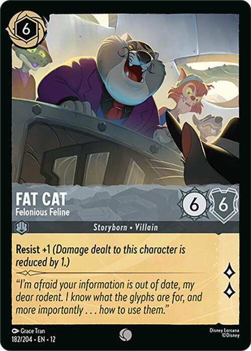 Fat Cat - Felonious Feline, Wilds Unknown 182/204