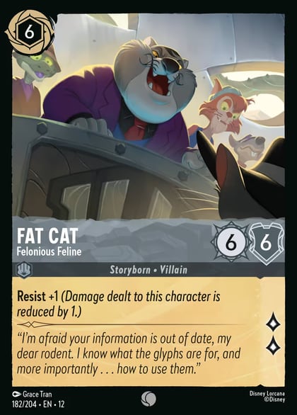 Fat Cat - Felonious Feline, Wilds Unknown 182/204
