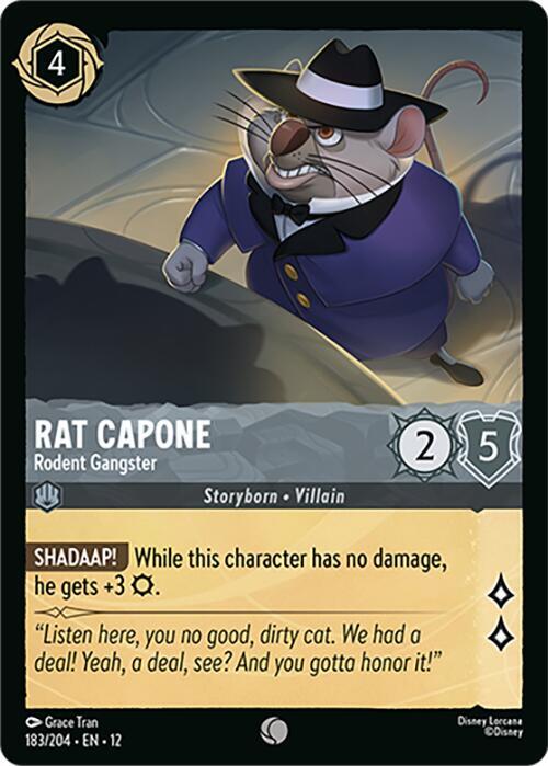 Rat Capone - Rodent Gangster, Wilds Unknown 183/204