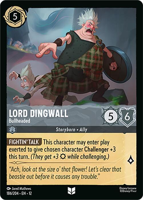 Lord Dingwall - Bullheaded, Wilds Unknown 186/204