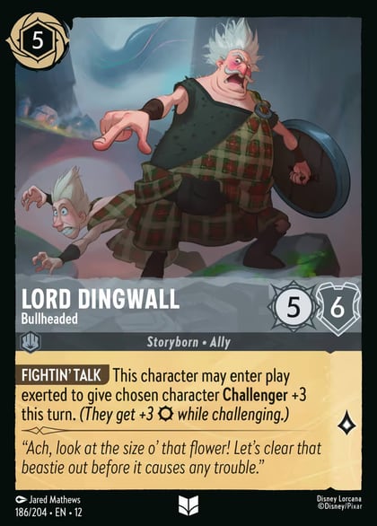 Lord Dingwall - Bullheaded, Wilds Unknown 186/204