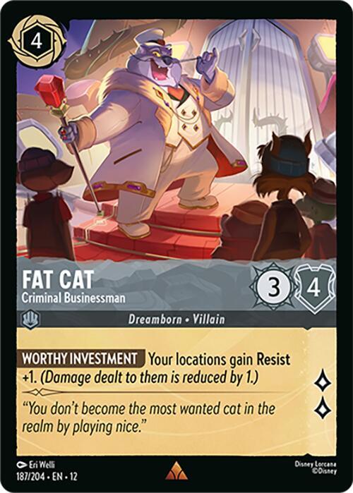 Fat Cat - Criminal Businessman, Wilds Unknown 187/204