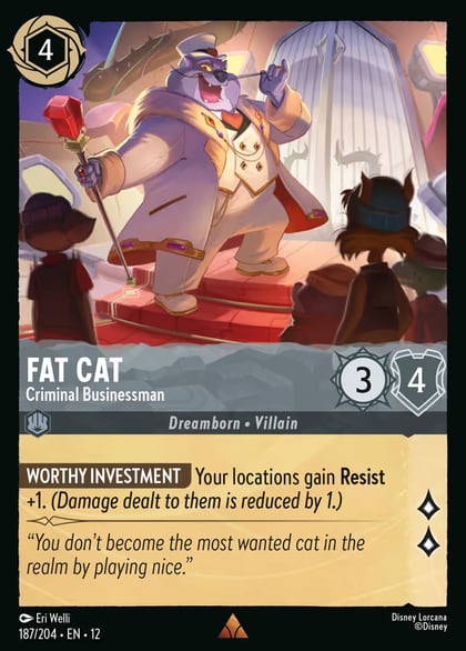 Fat Cat - Criminal Businessman, Wilds Unknown 187/204
