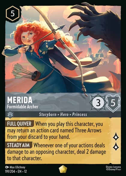 Merida - Formidable Archer, Wilds Unknown 191/204