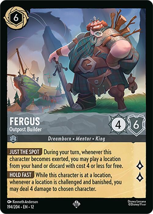 Fergus - Outpost Builder, Wilds Unknown 194/204