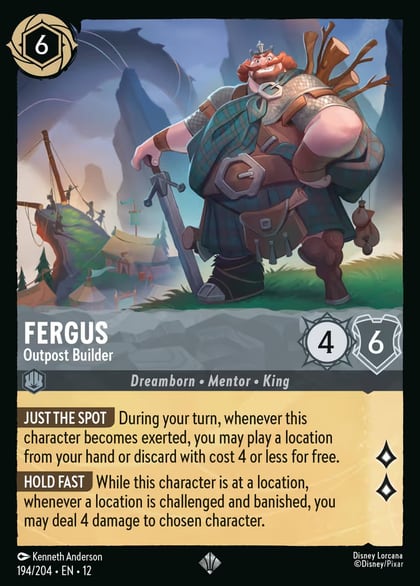 Fergus - Outpost Builder, Wilds Unknown 194/204