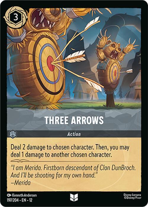 Three Arrows, Wilds Unknown 197/204