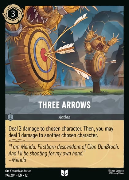 Three Arrows, Wilds Unknown 197/204