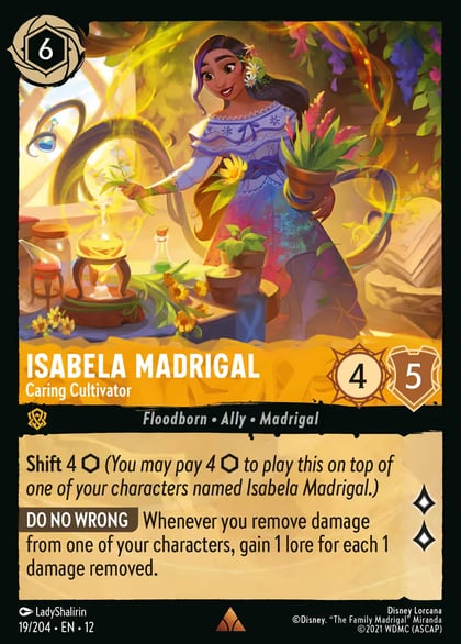 Isabela Madrigal - Caring Cultivator, Wilds Unknown 19/204