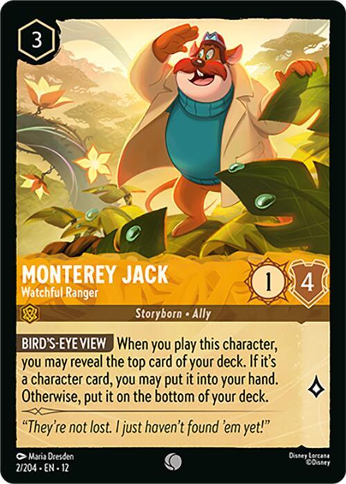 Monterey Jack - Watchful Ranger, Wilds Unknown 2/204