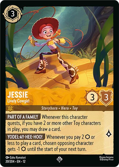 Jessie - Lively Cowgirl, Wilds Unknown 20/204