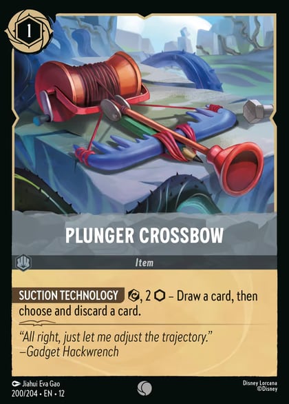 Plunger Crossbow, Wilds Unknown 200/204